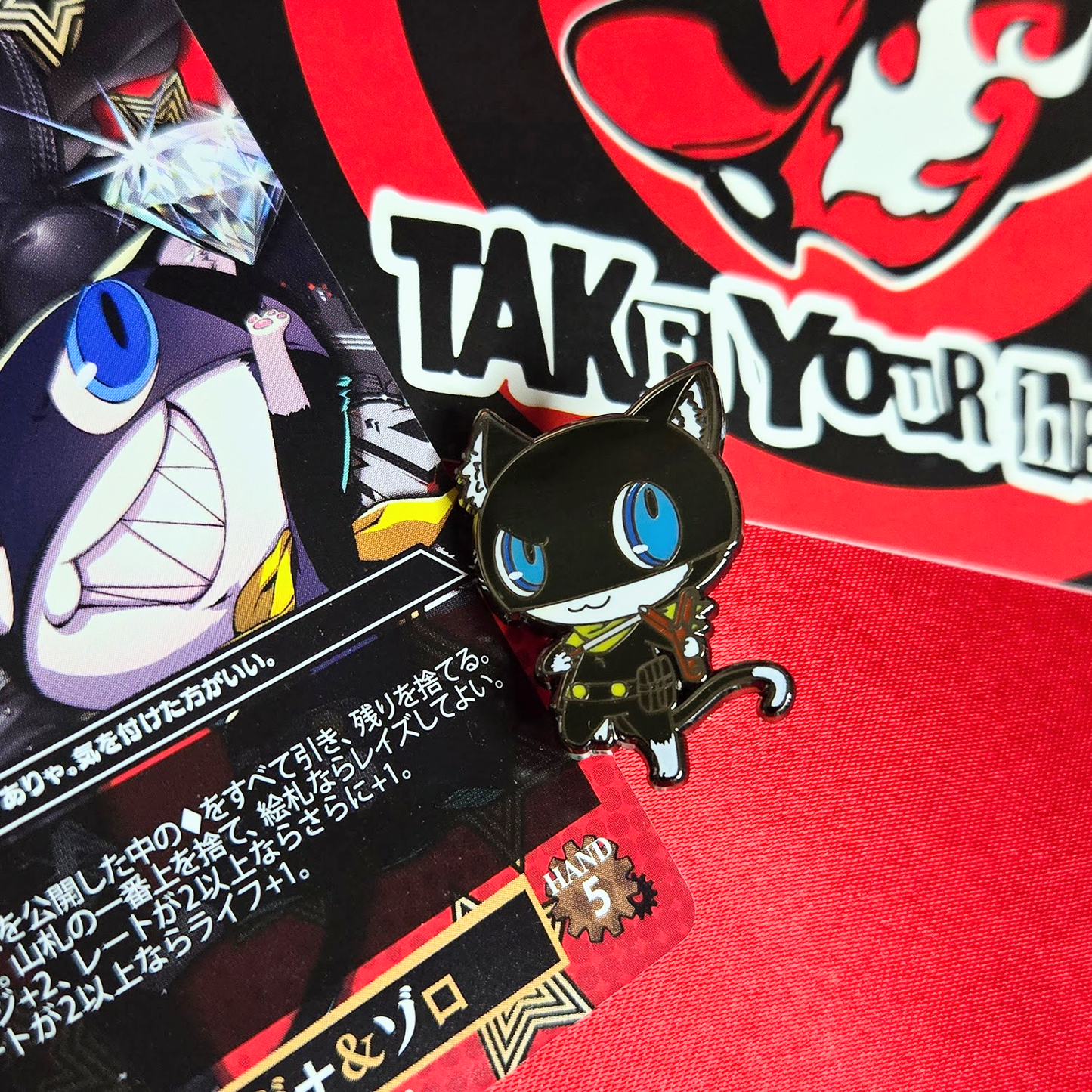 Masked Thieves Enamel Pins