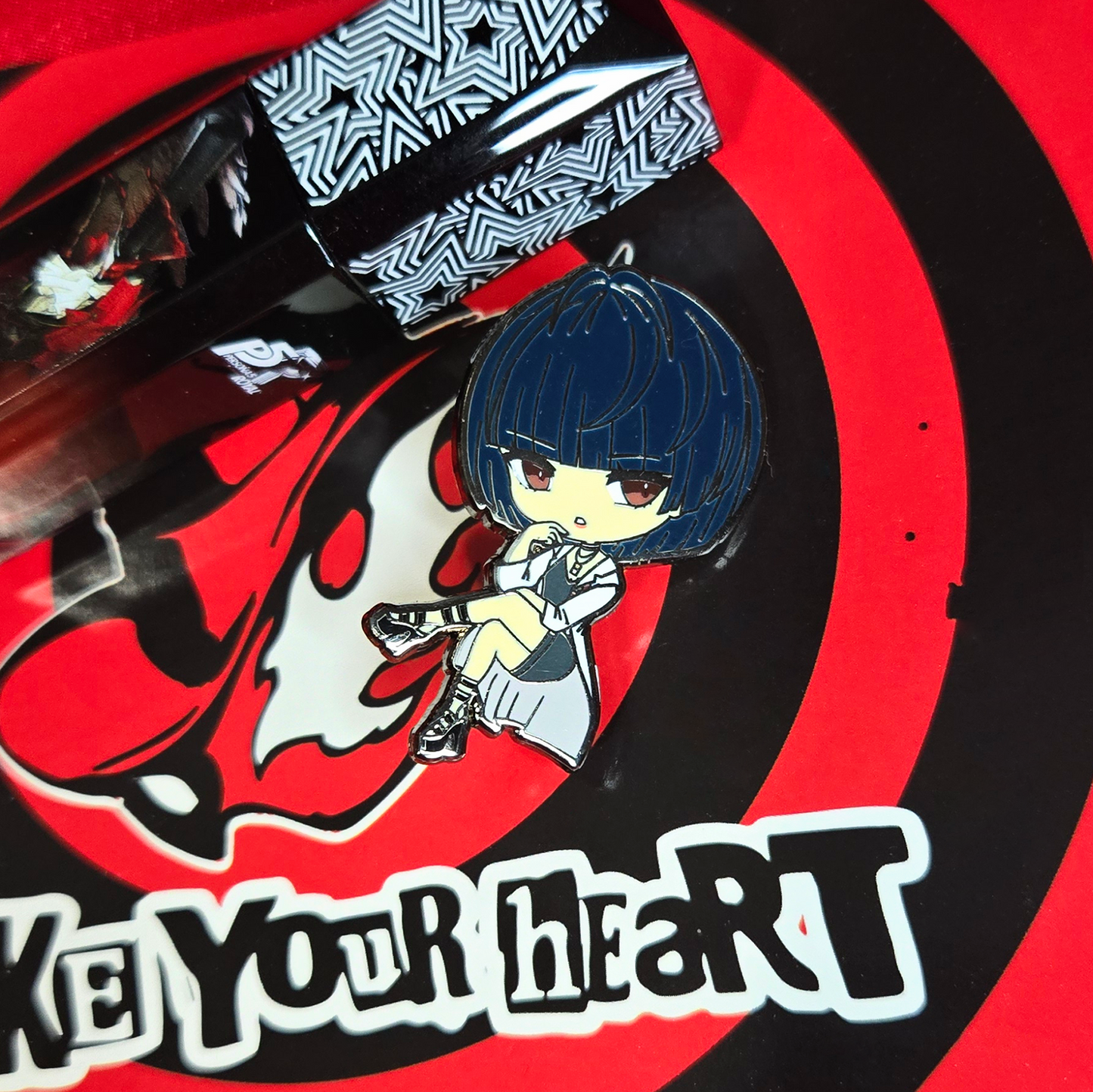 Masked Thieves Enamel Pins