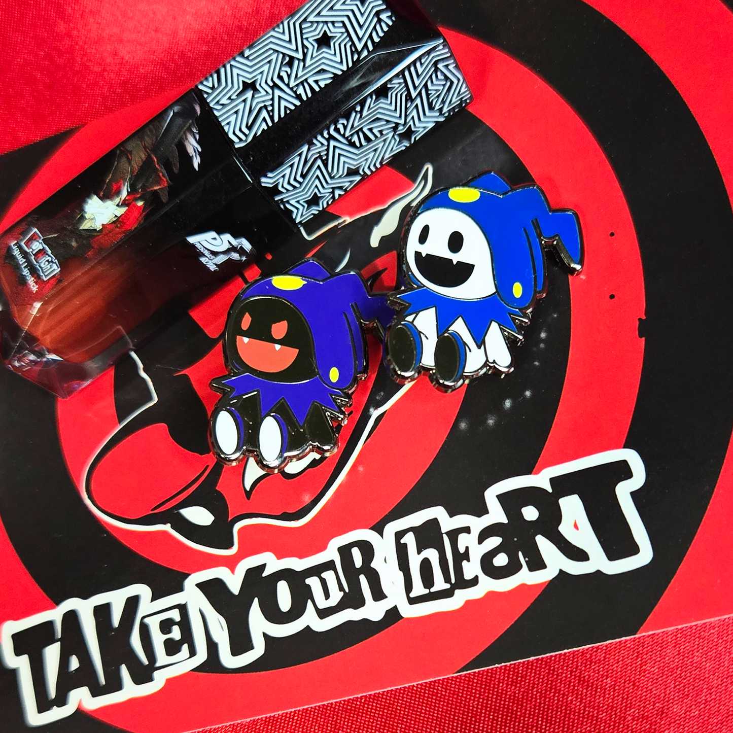 Masked Thieves Enamel Pins
