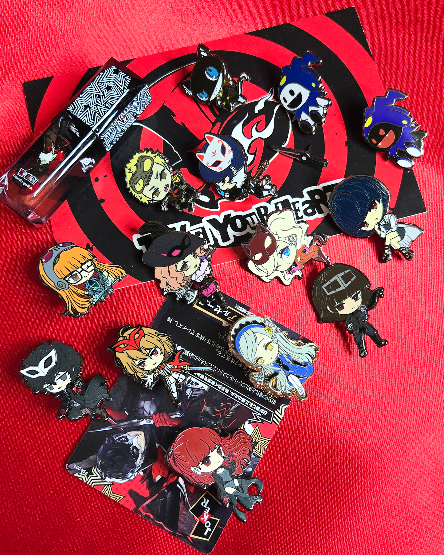 Masked Thieves Enamel Pins