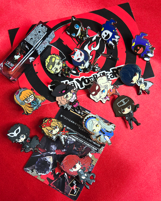 Masked Thieves Enamel Pins