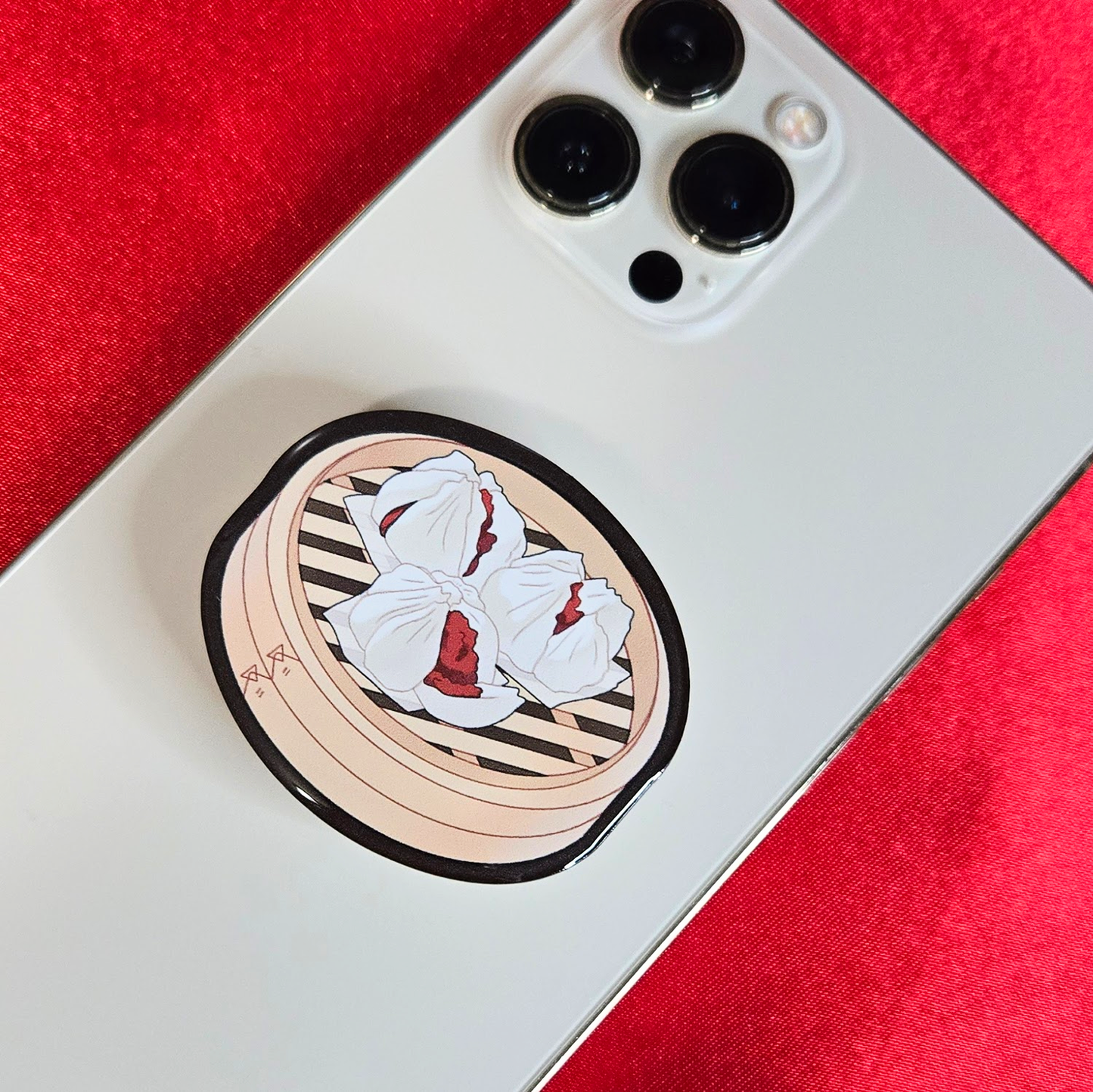 Dim Sum Phone Grips