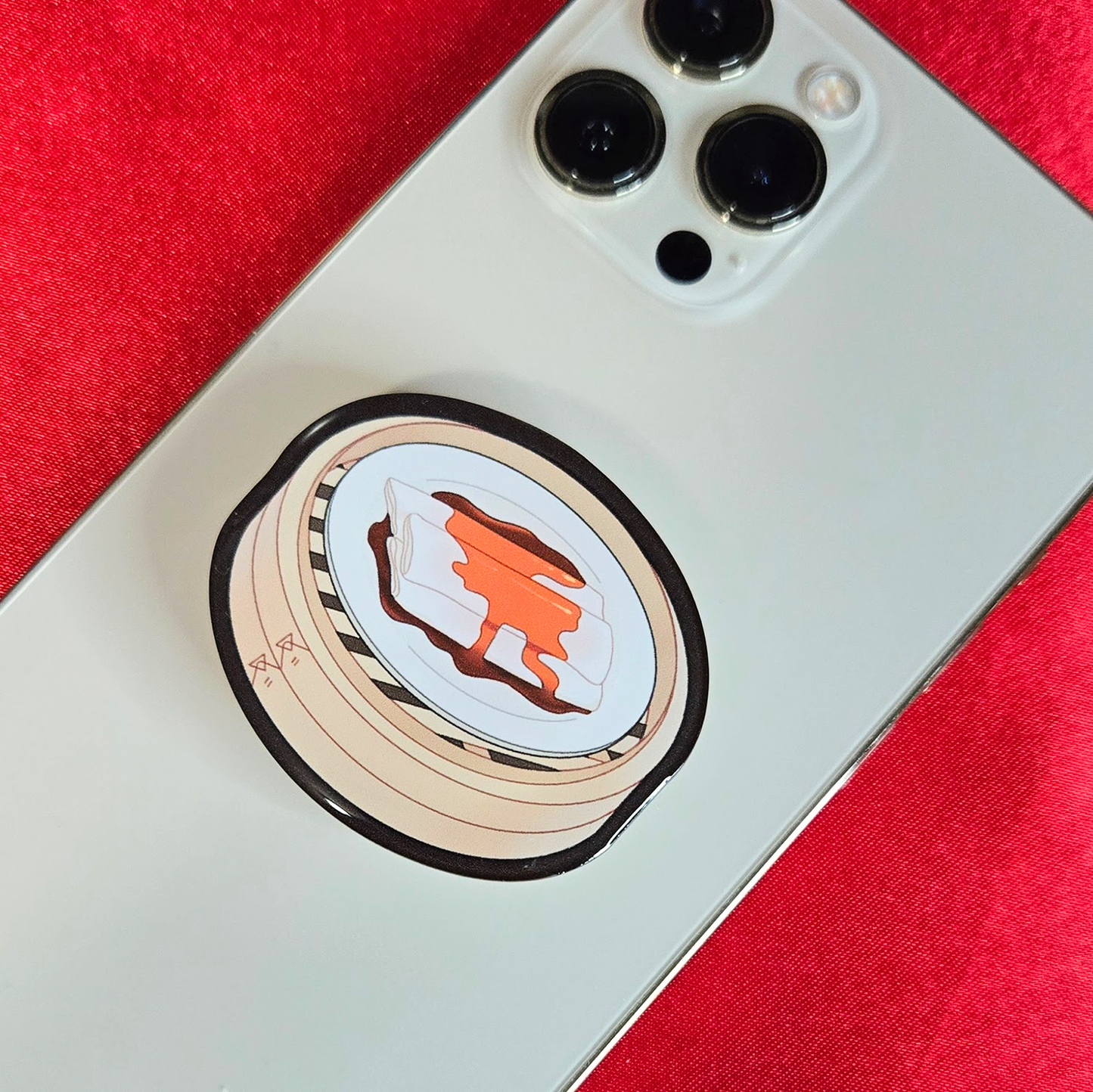 Dim Sum Phone Grips