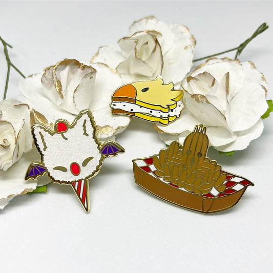 Carnival Snacks Enamel Pins