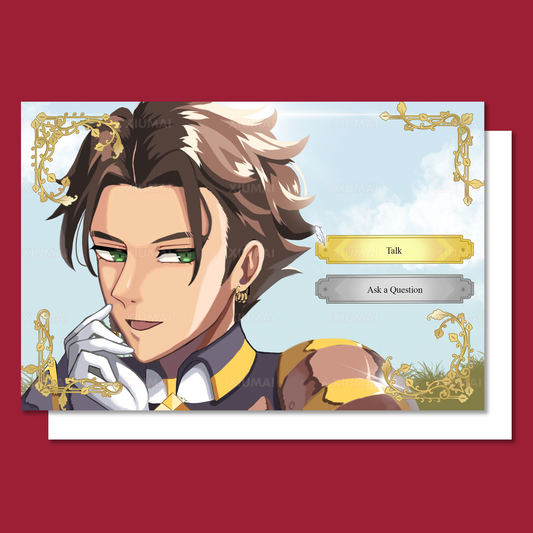 Deer Lord Postcard Print