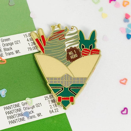 Hero Crepe Enamel Pin