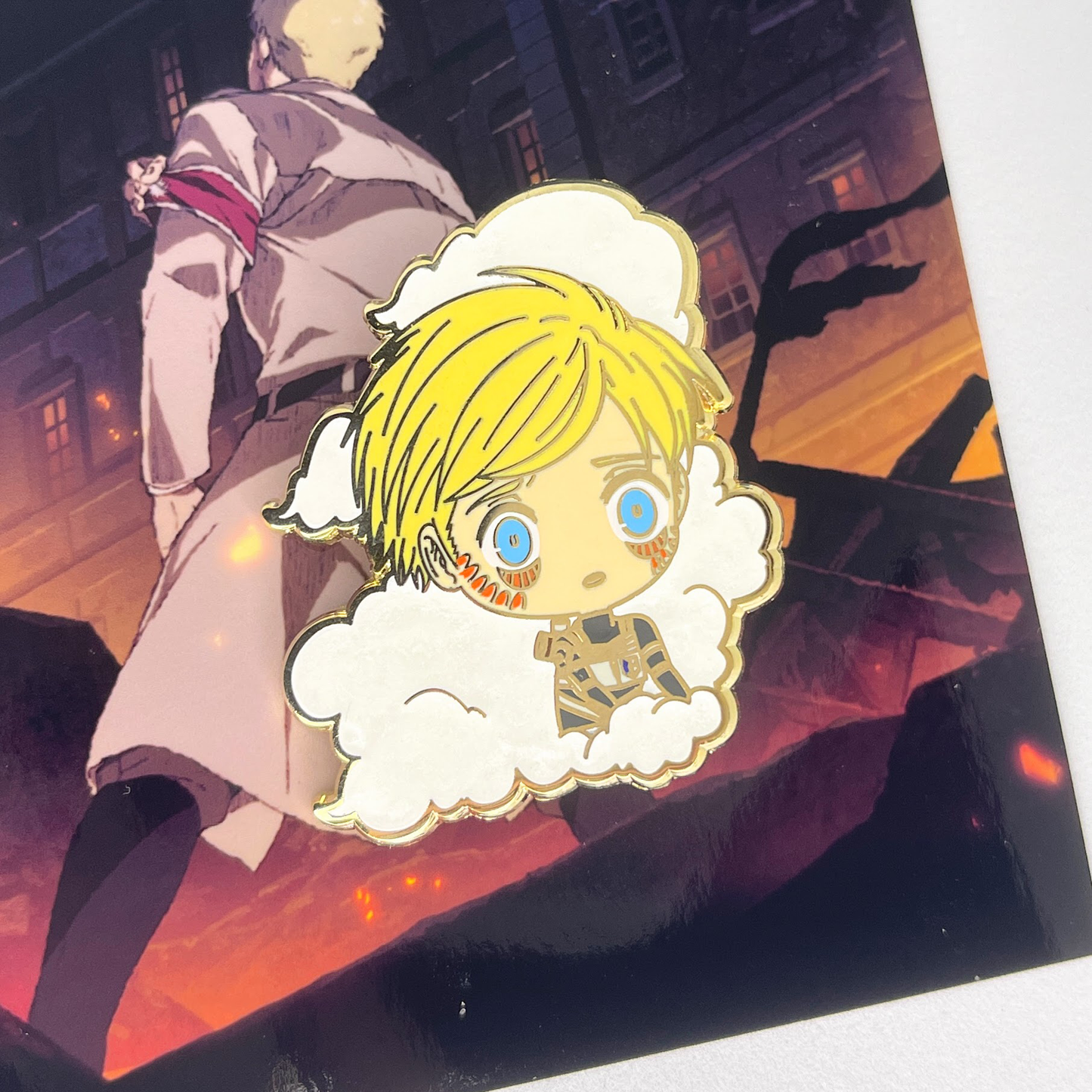 Timeskip Soldier Chibi Enamel Pins