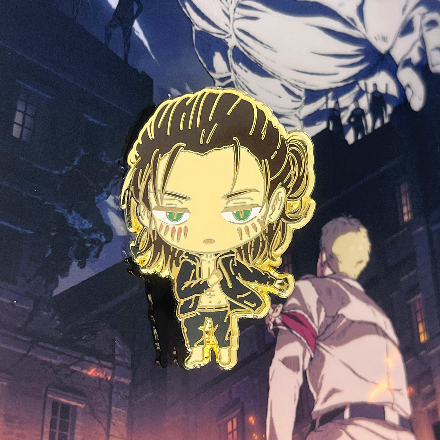 Timeskip Soldier Chibi Enamel Pins