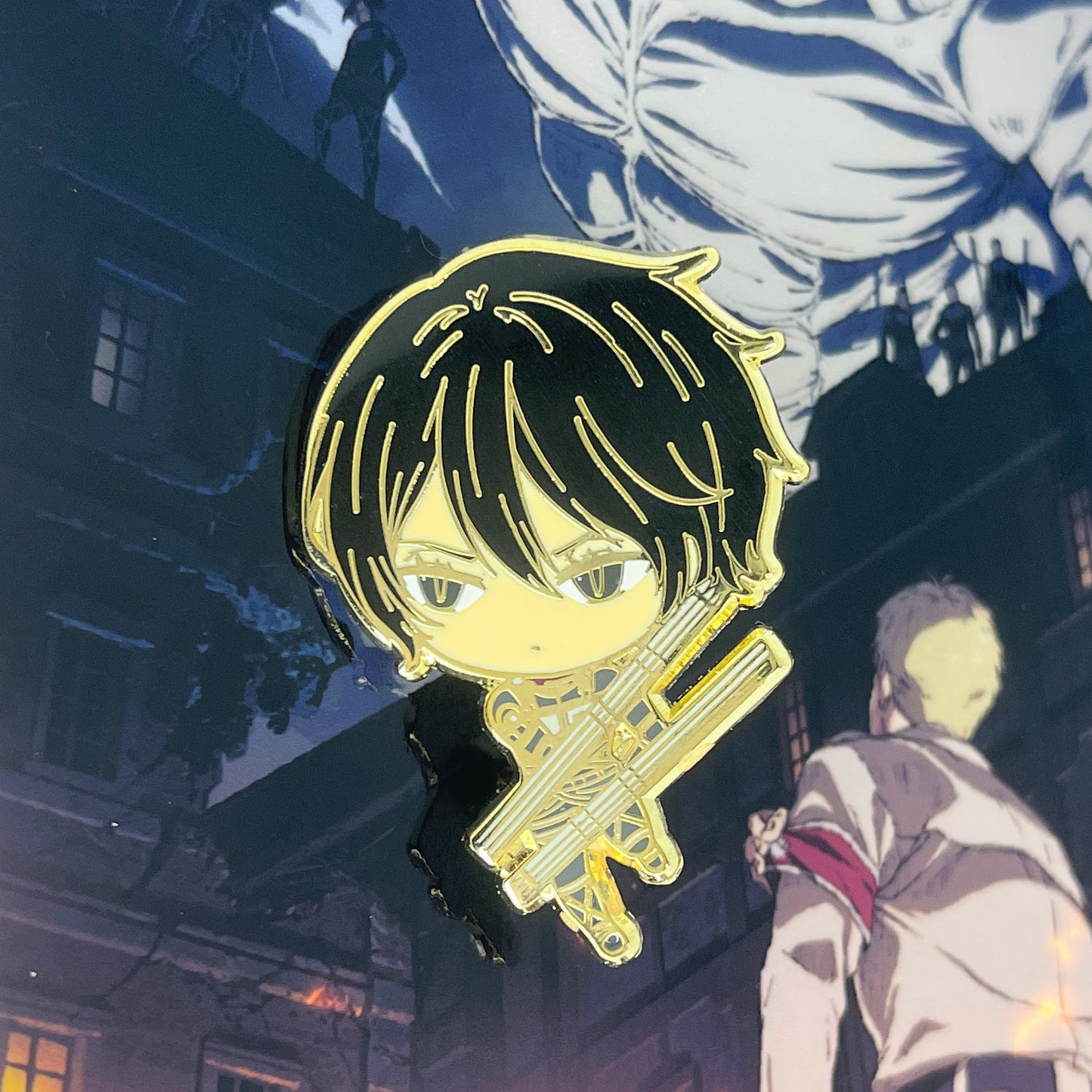 Timeskip Soldier Chibi Enamel Pins