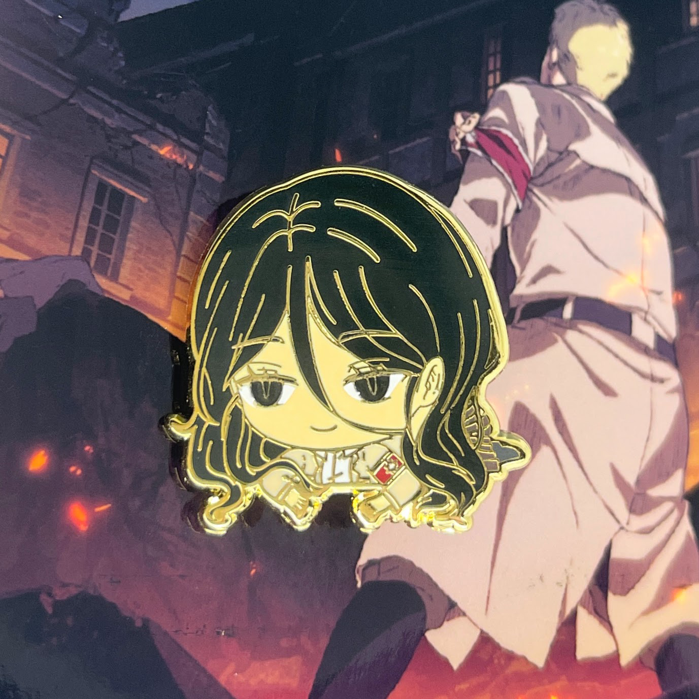 Timeskip Soldier Chibi Enamel Pins