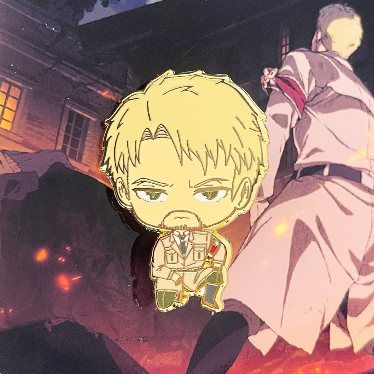 Timeskip Soldier Chibi Enamel Pins