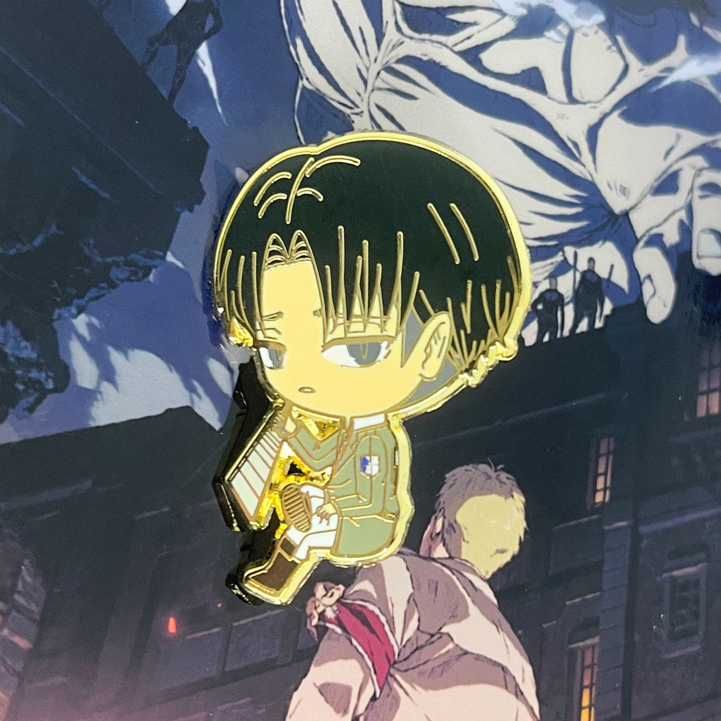 Timeskip Soldier Chibi Enamel Pins