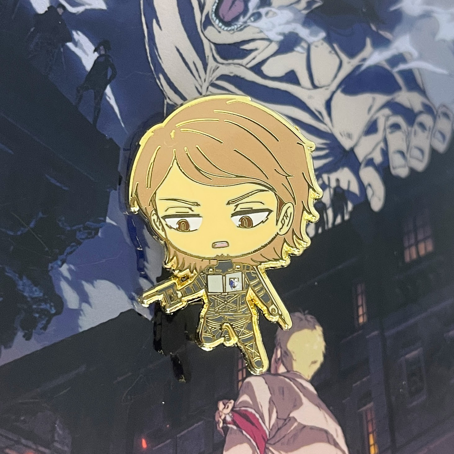 Timeskip Soldier Chibi Enamel Pins