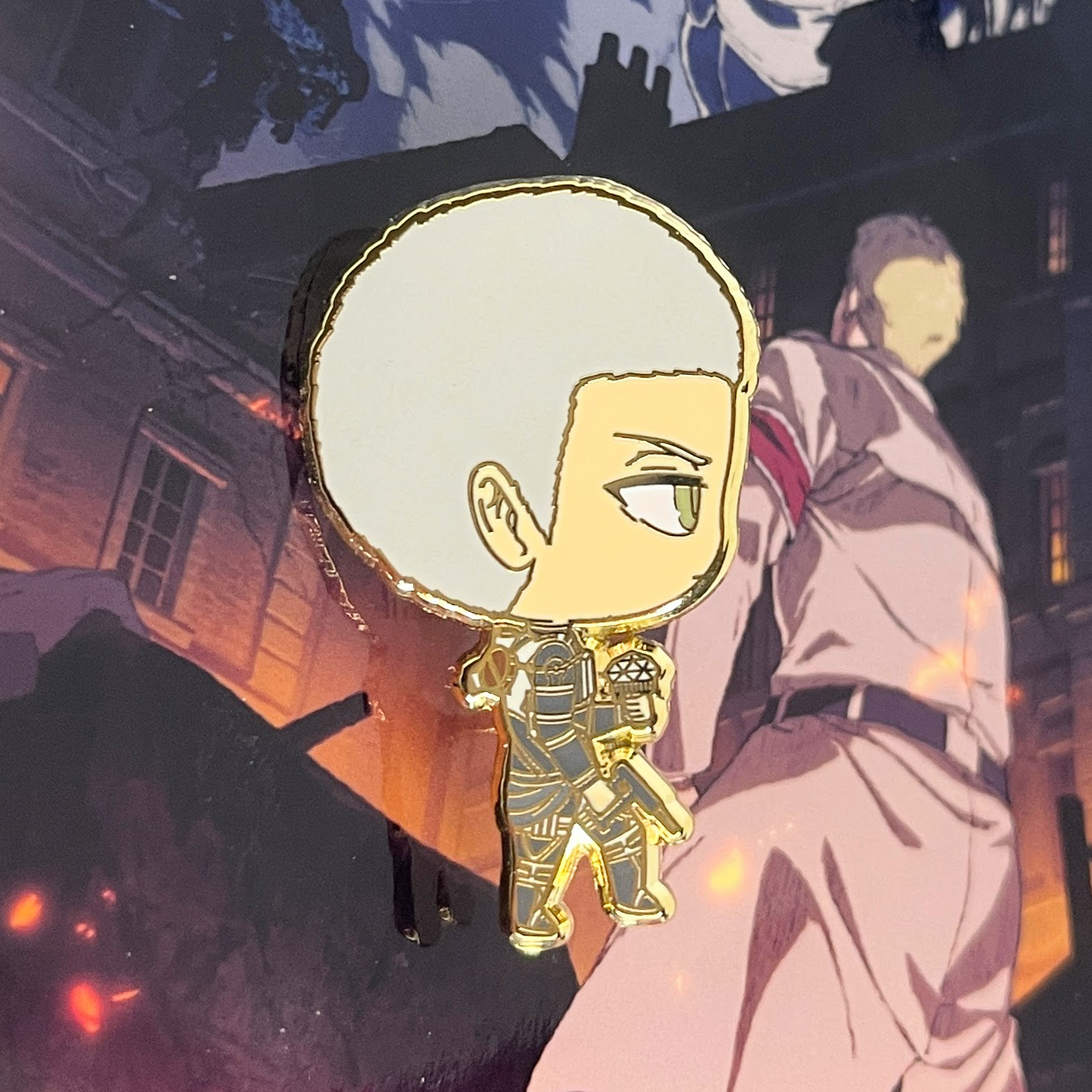 Timeskip Soldier Chibi Enamel Pins