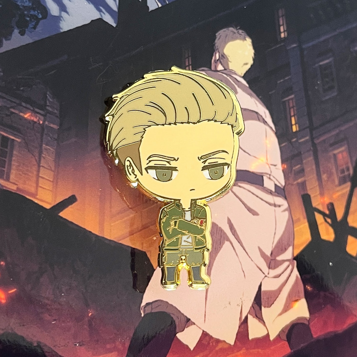 Timeskip Soldier Chibi Enamel Pins