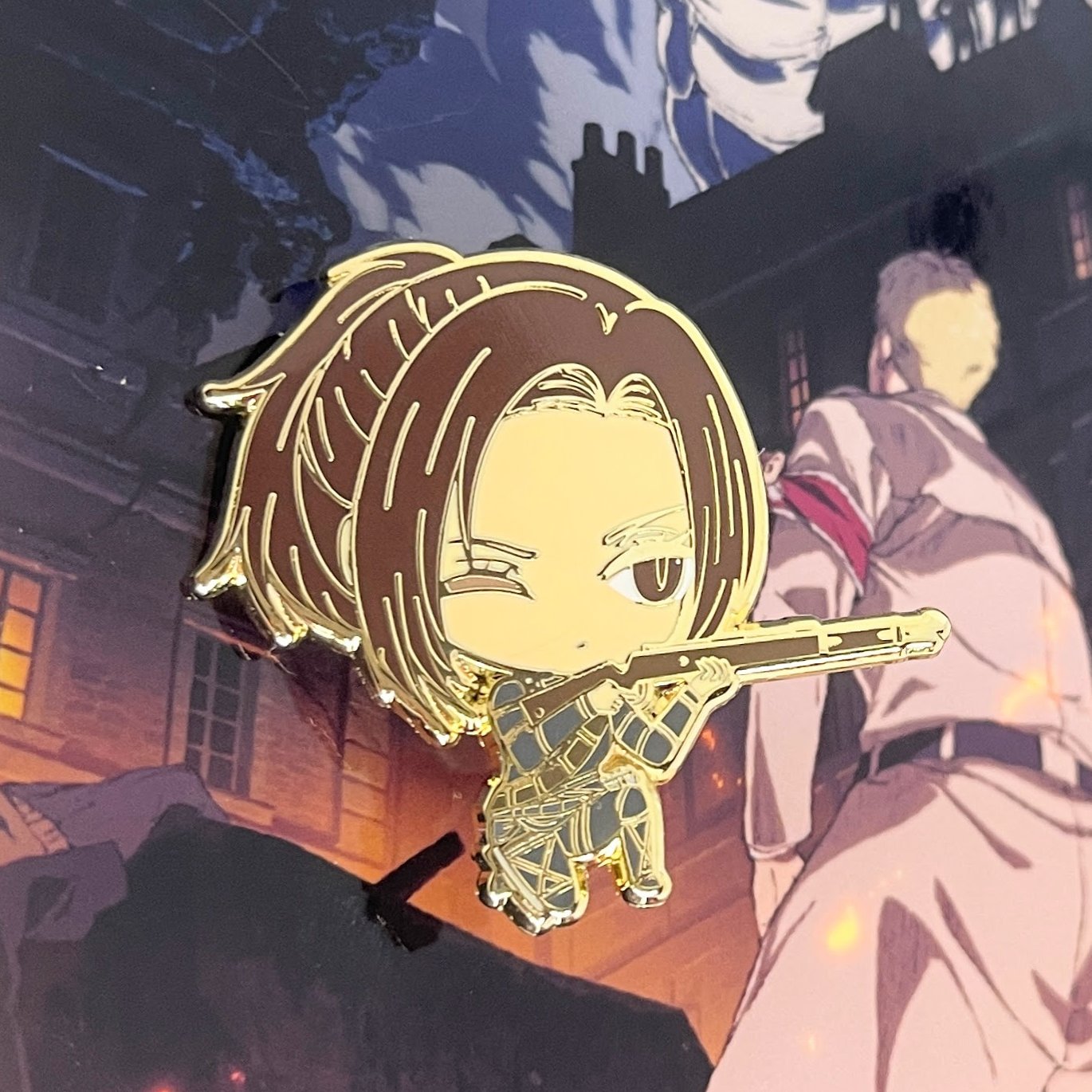 Timeskip Soldier Chibi Enamel Pins