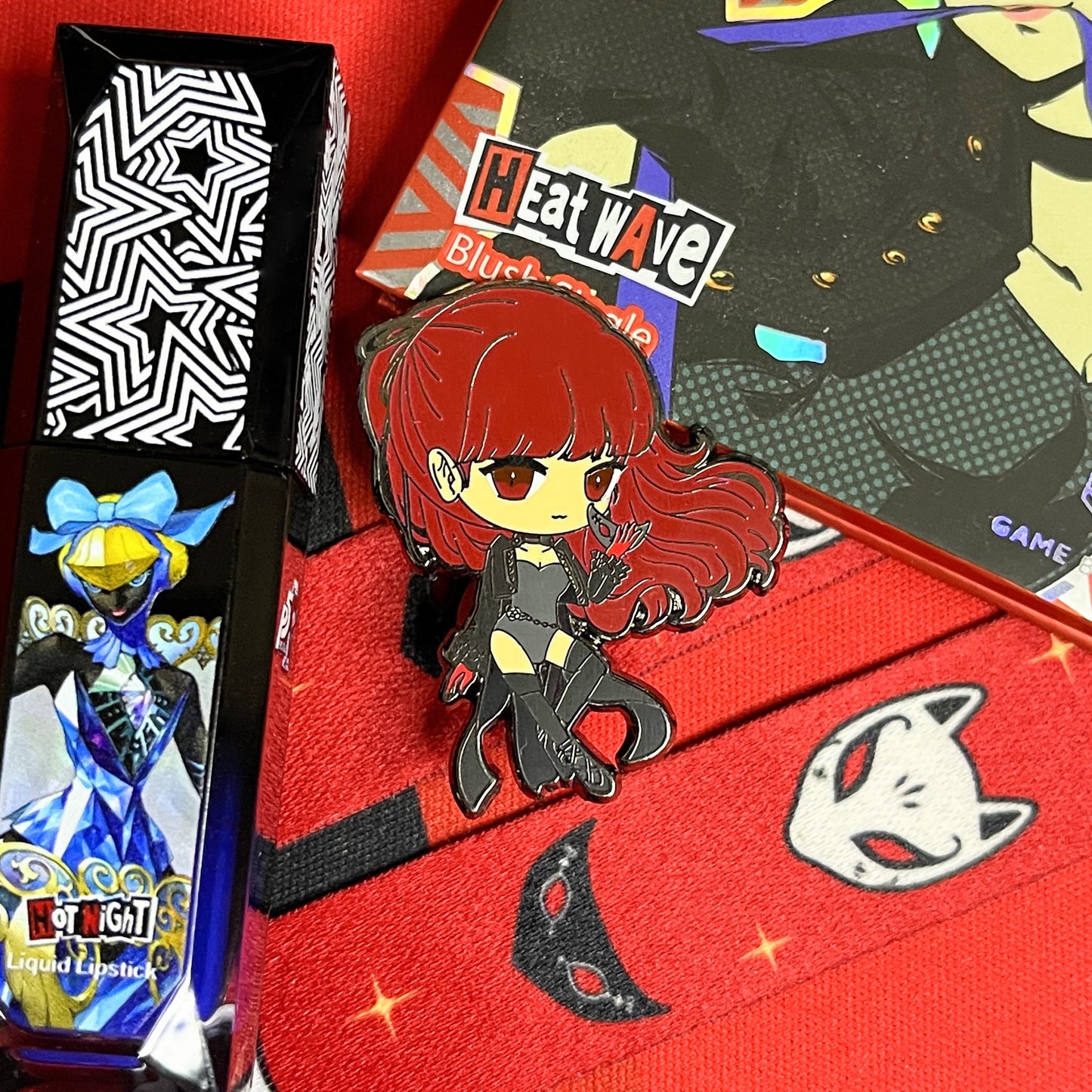 Masked Thieves Enamel Pins