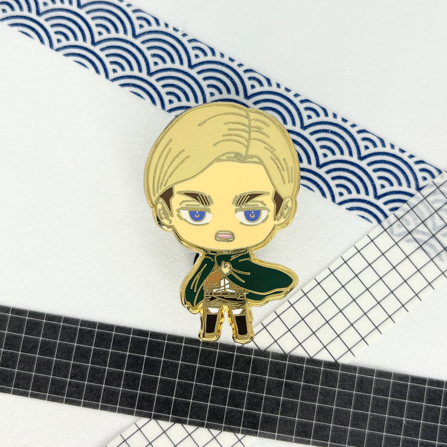 Soldier Chibi Enamel Pins