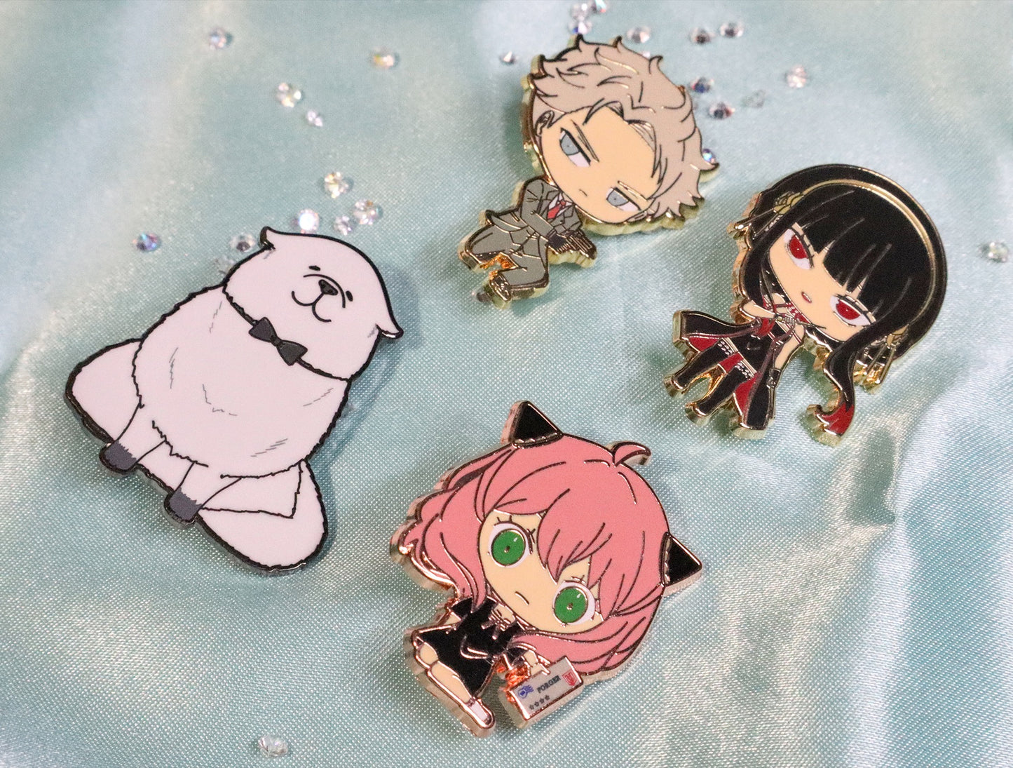 Secret Agent Enamel Pins