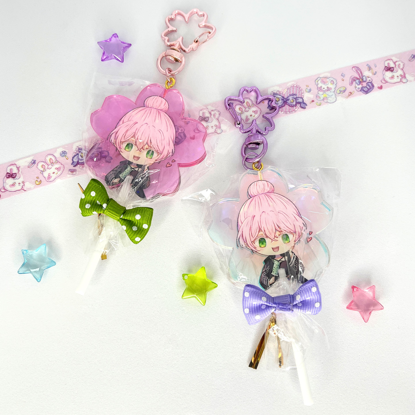 Lollipop Acrylic Charms