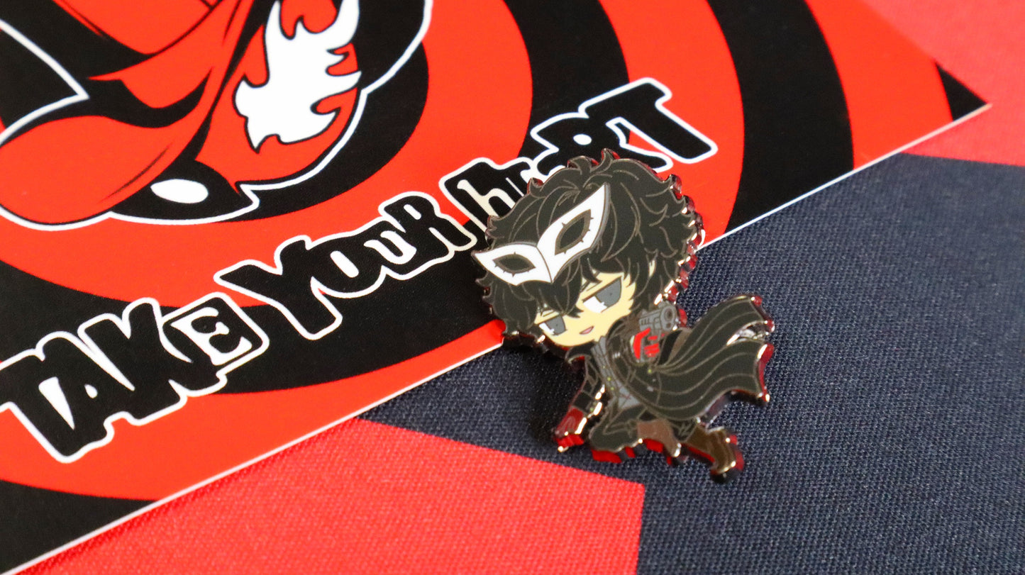 Masked Thieves Enamel Pins