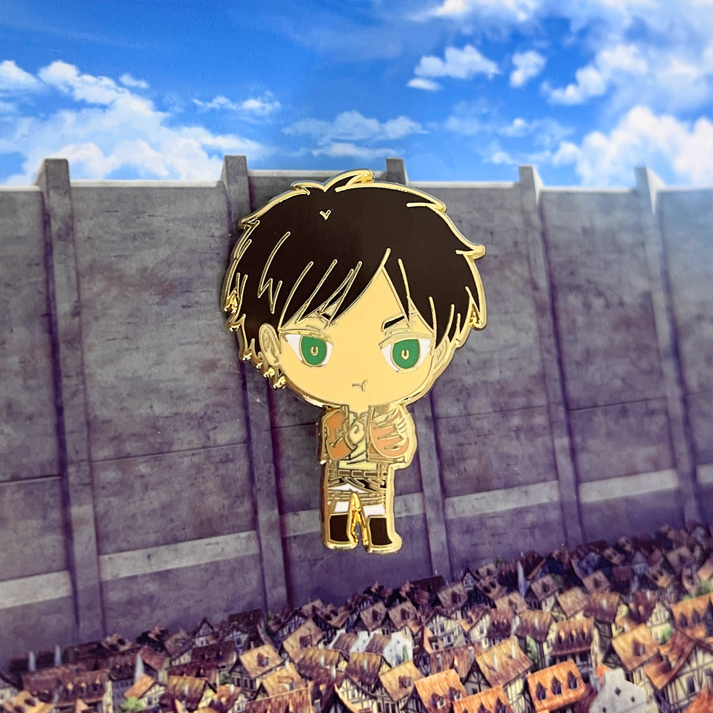 Soldier Chibi Enamel Pins