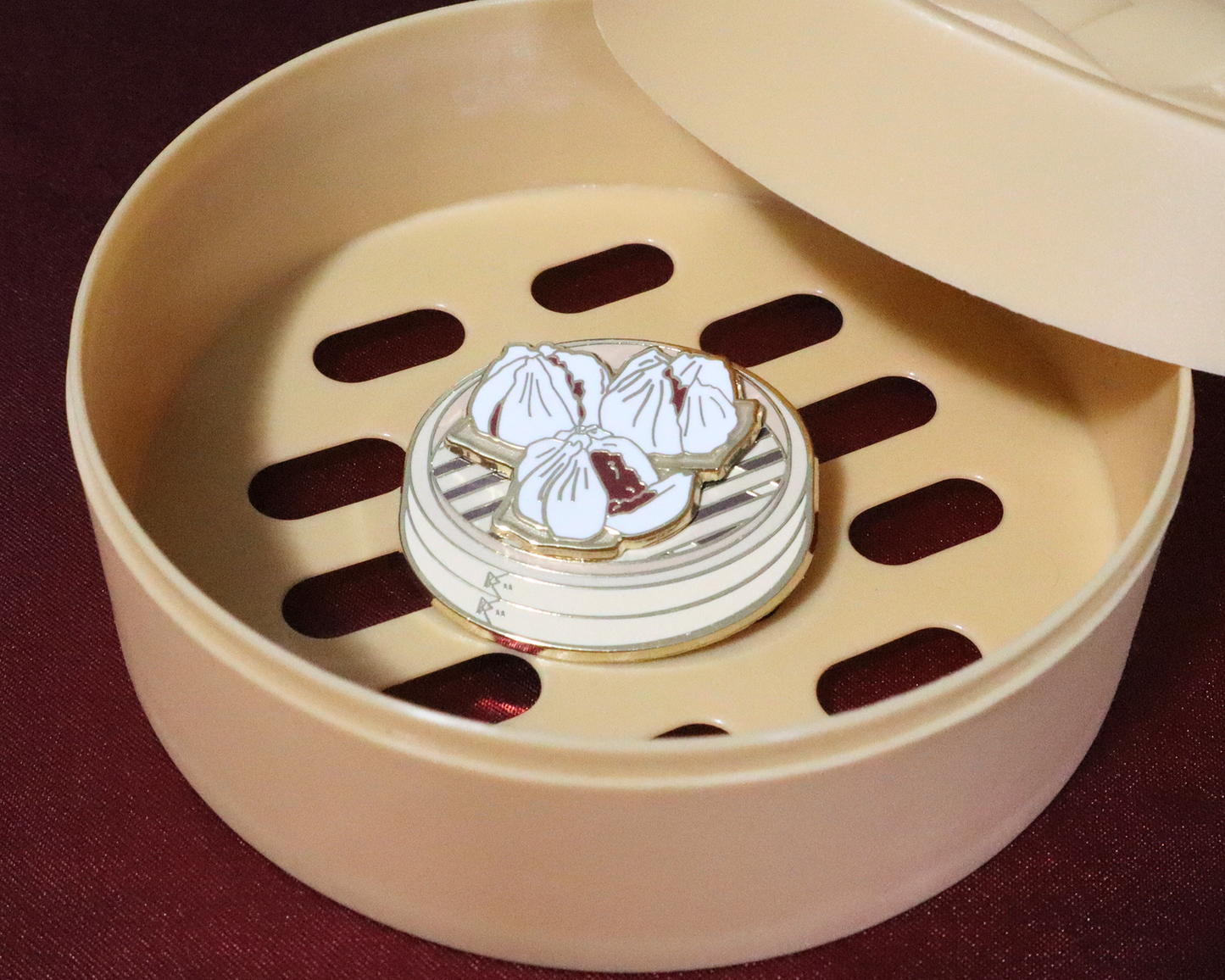 Dim Sum Enamel Pins