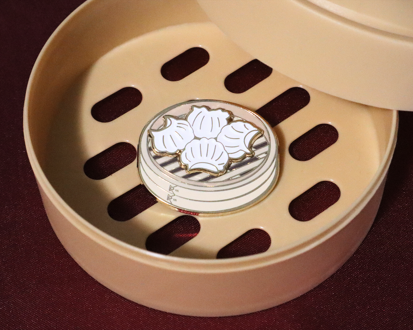 Dim Sum Enamel Pins