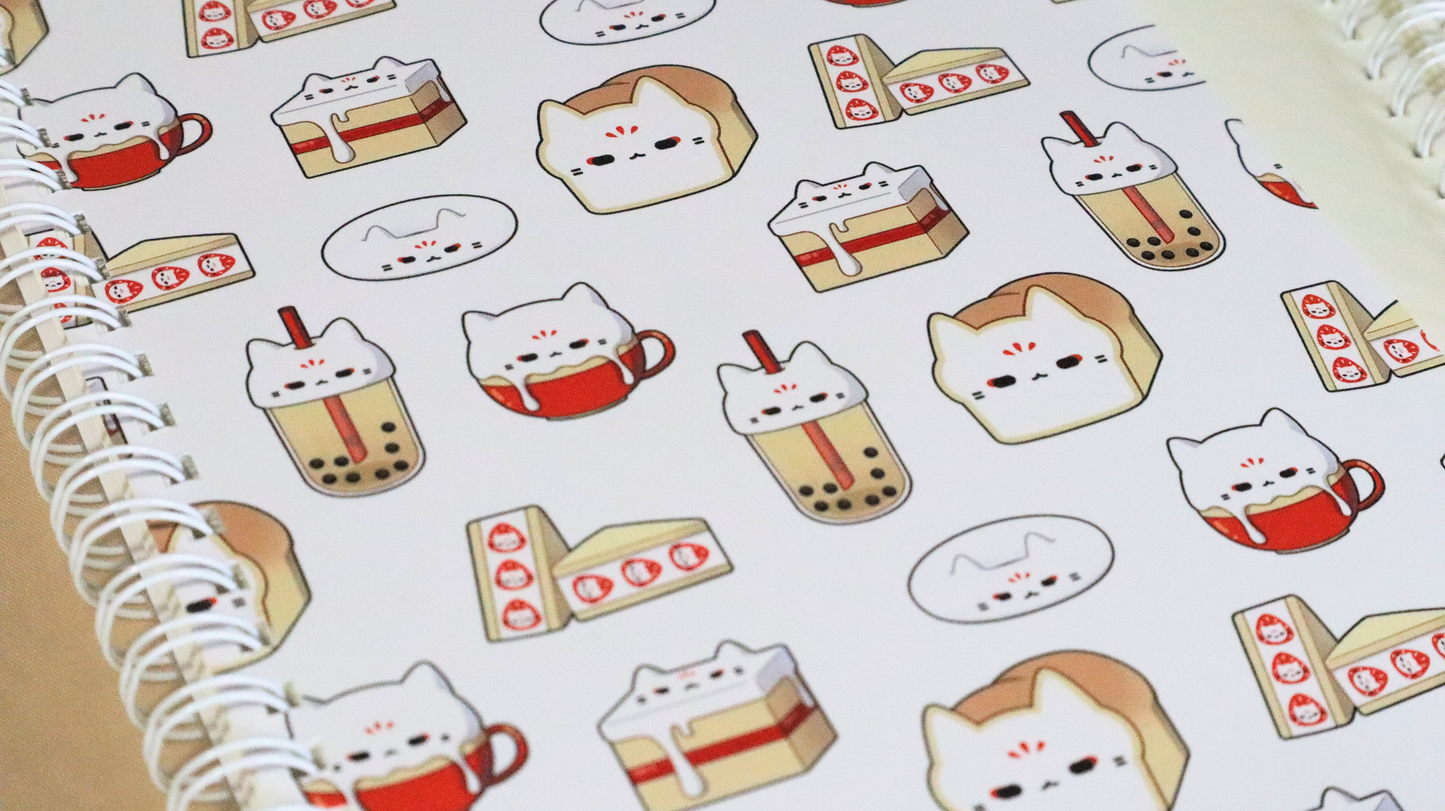 Kitsune Convenience Store Snacks Sticker Book