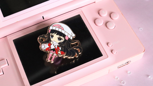 Pink Trainer Enamel Pin