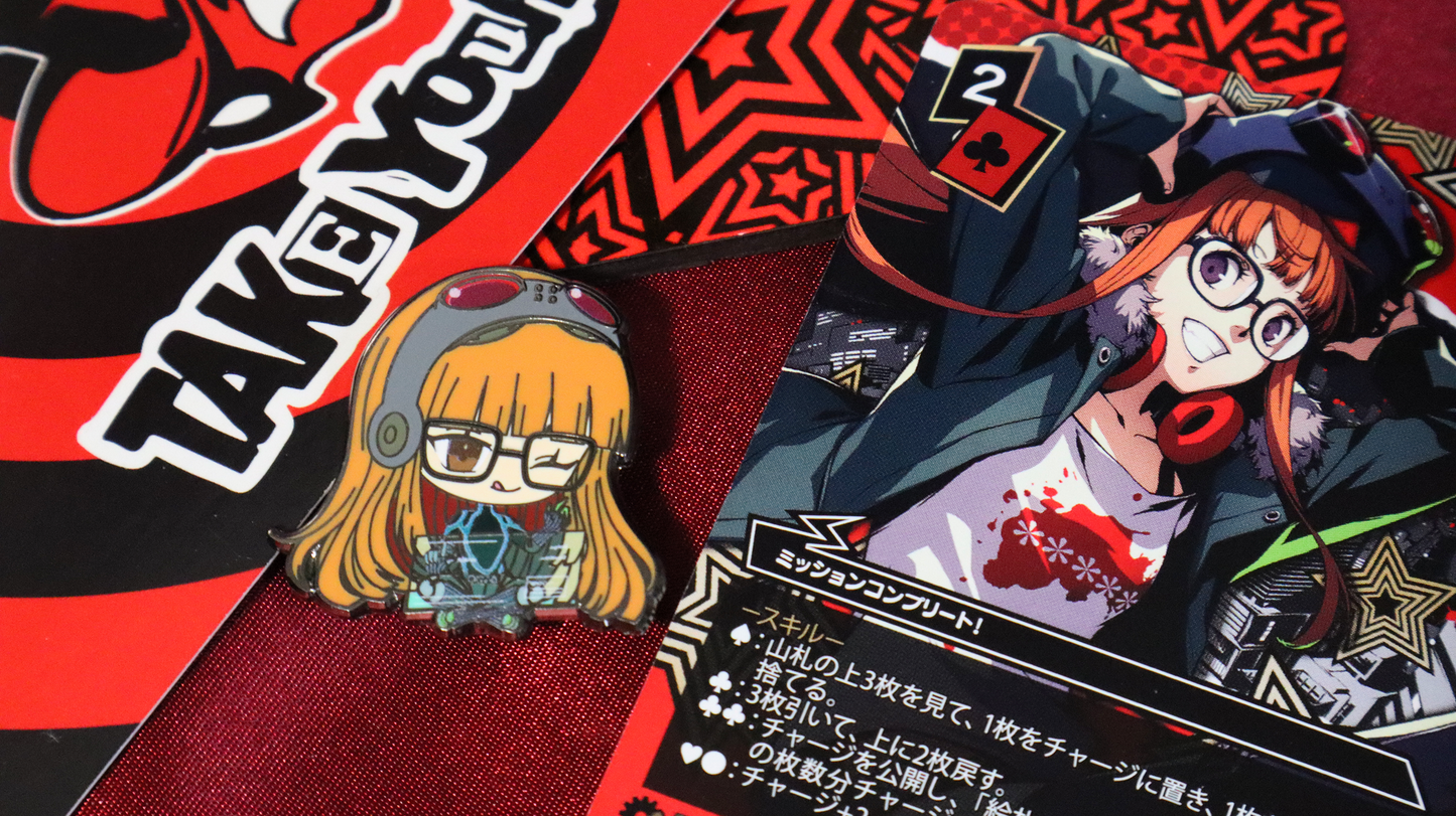 Masked Thieves Enamel Pins