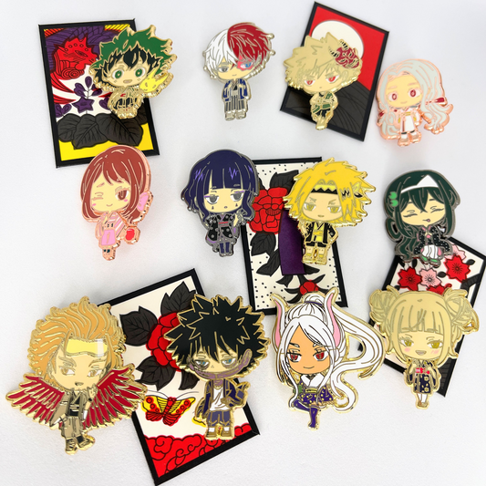 Hero Festival Enamel Pins