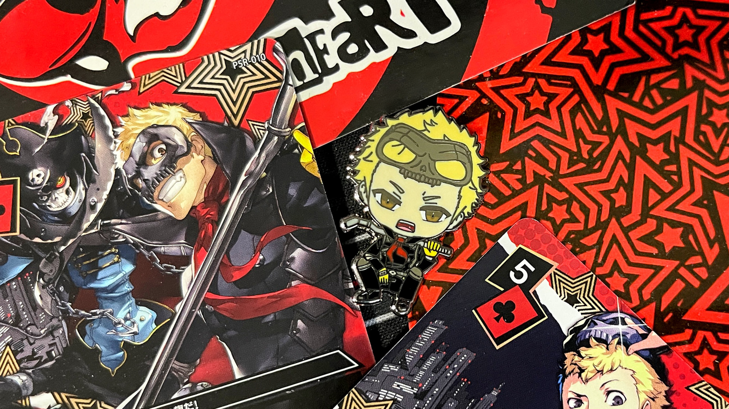 Masked Thieves Enamel Pins