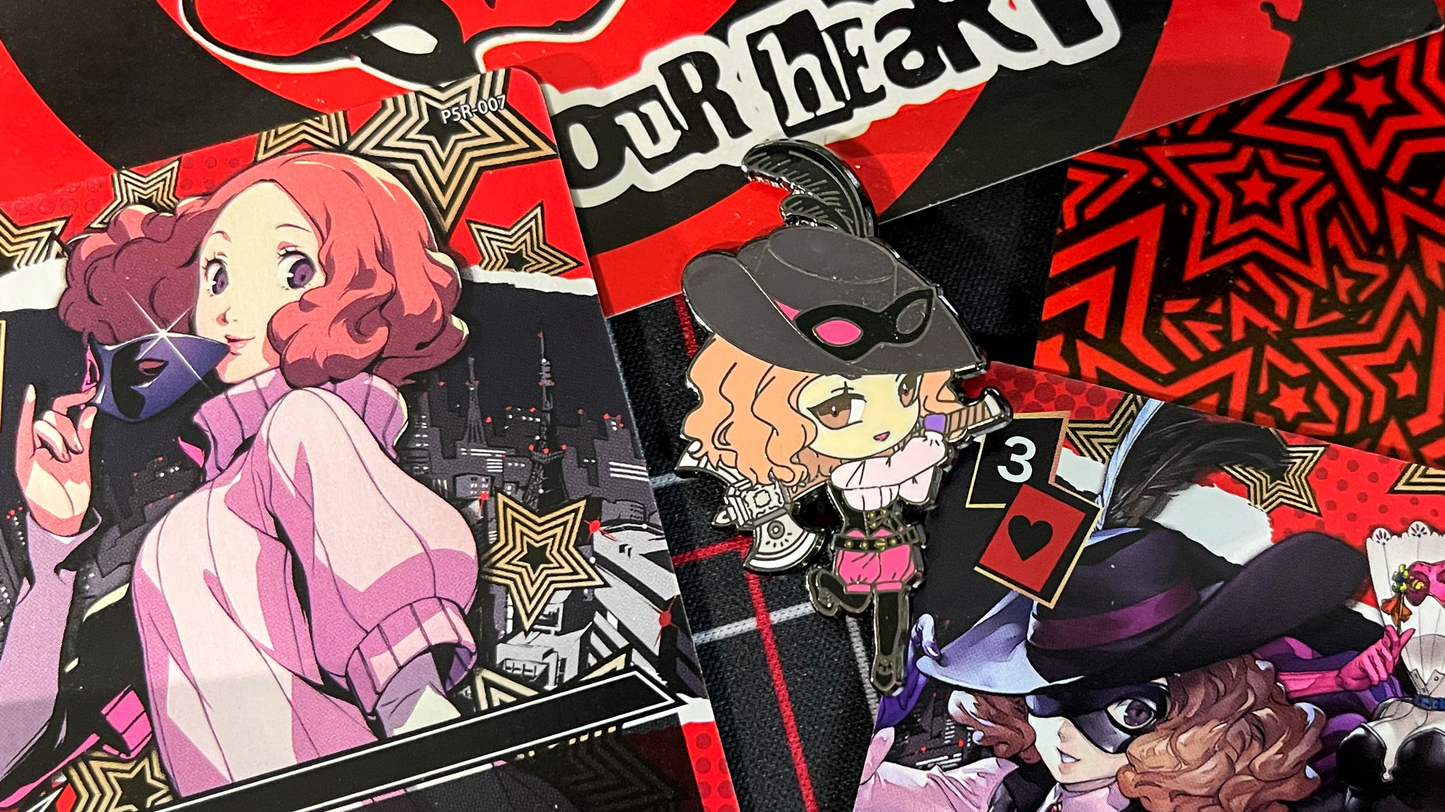 Masked Thieves Enamel Pins