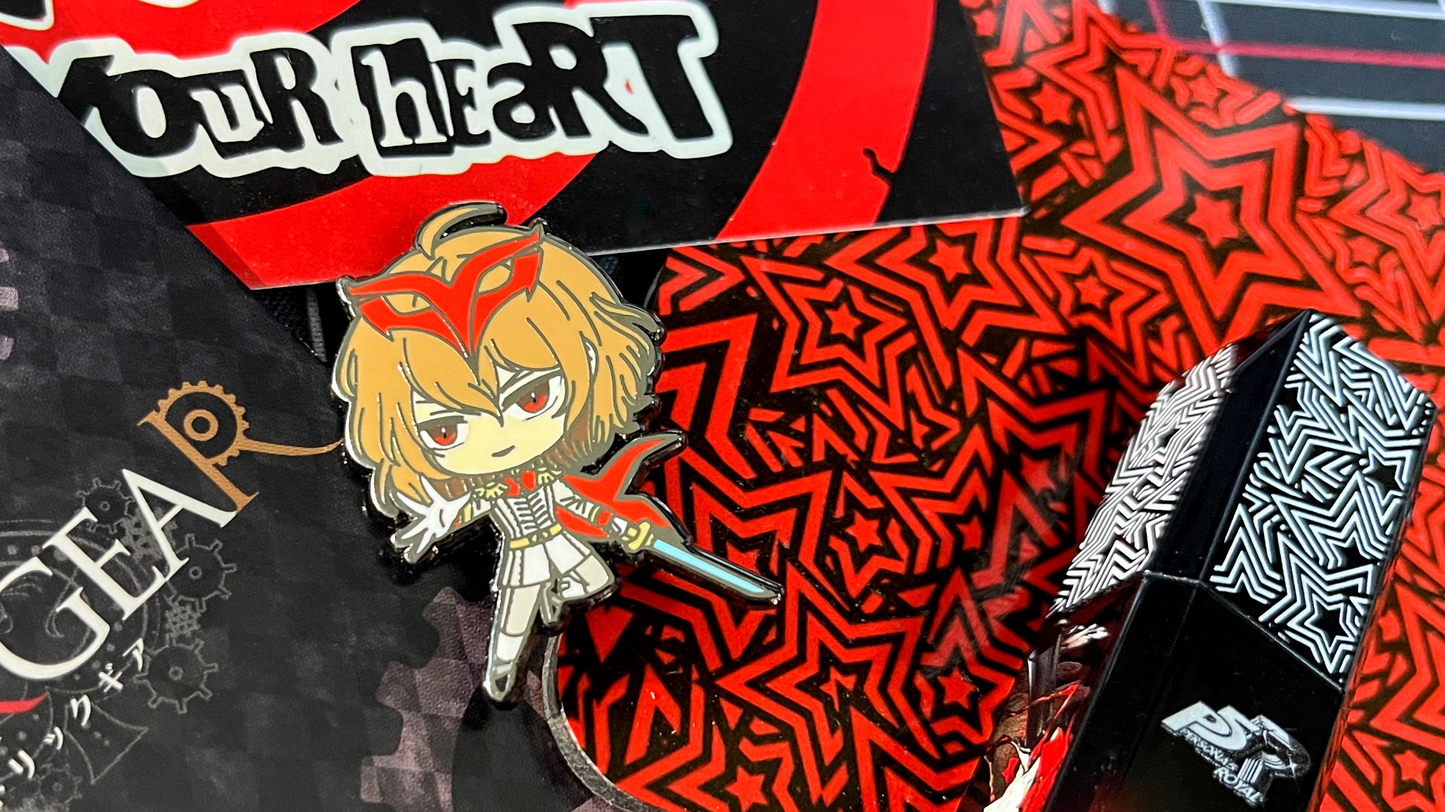 Masked Thieves Enamel Pins