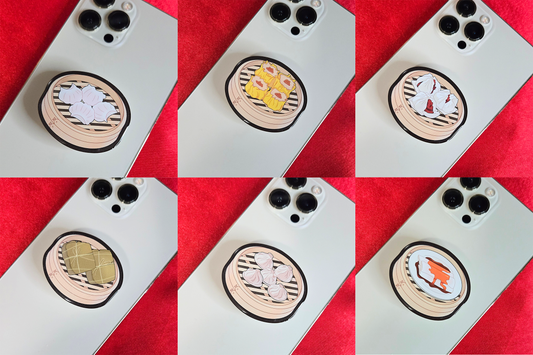 Dim Sum Phone Grips