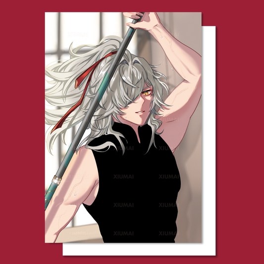 Jing Yuan Heat Sensitive Postcard Print