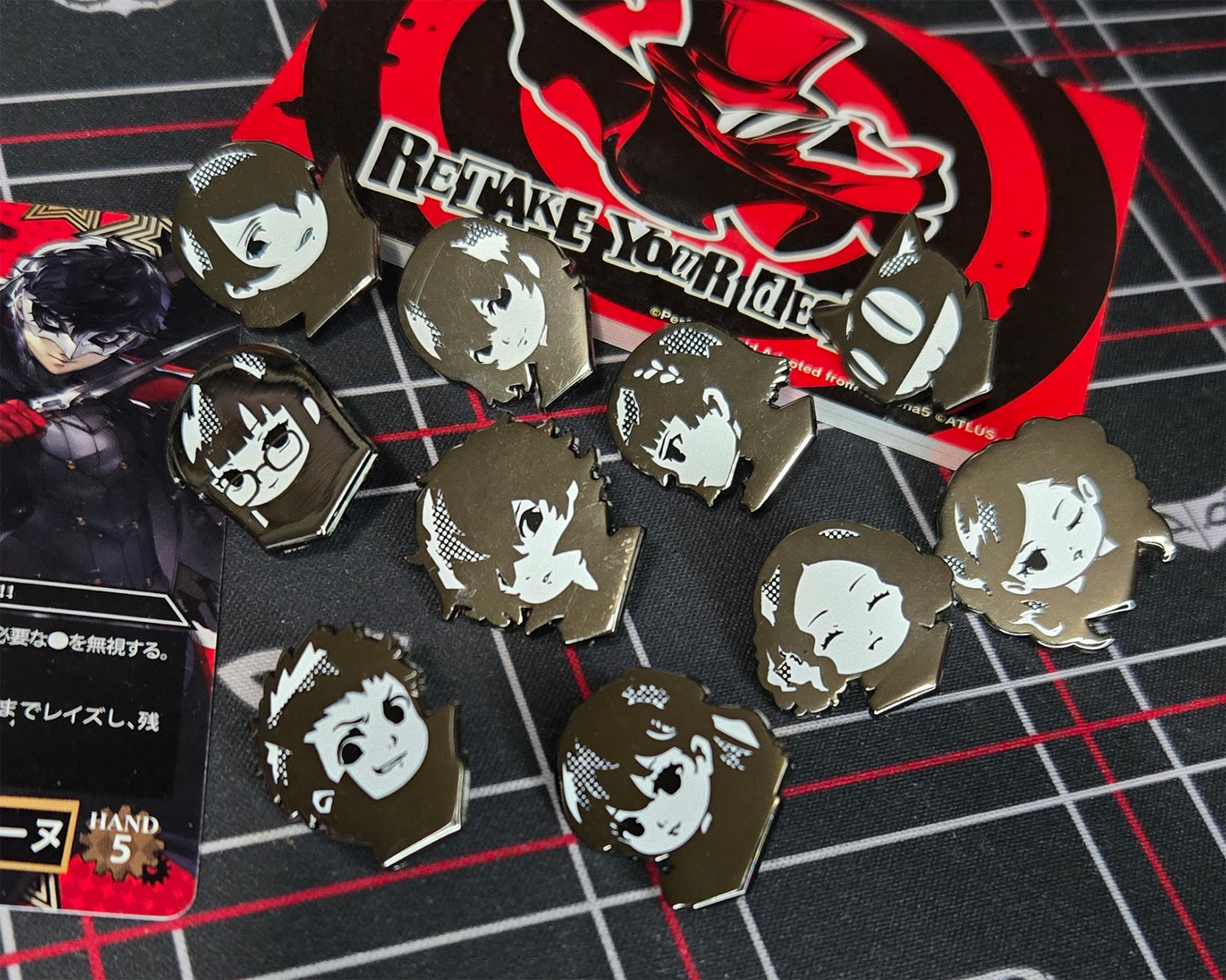 Level Up Icon Enamel Pins