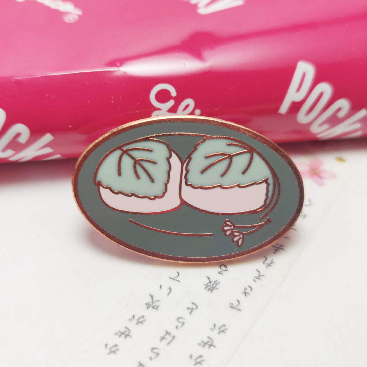 Sakura Matcha Snacks Enamel Pins