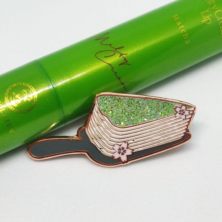 Sakura Matcha Snacks v2 Enamel Pins