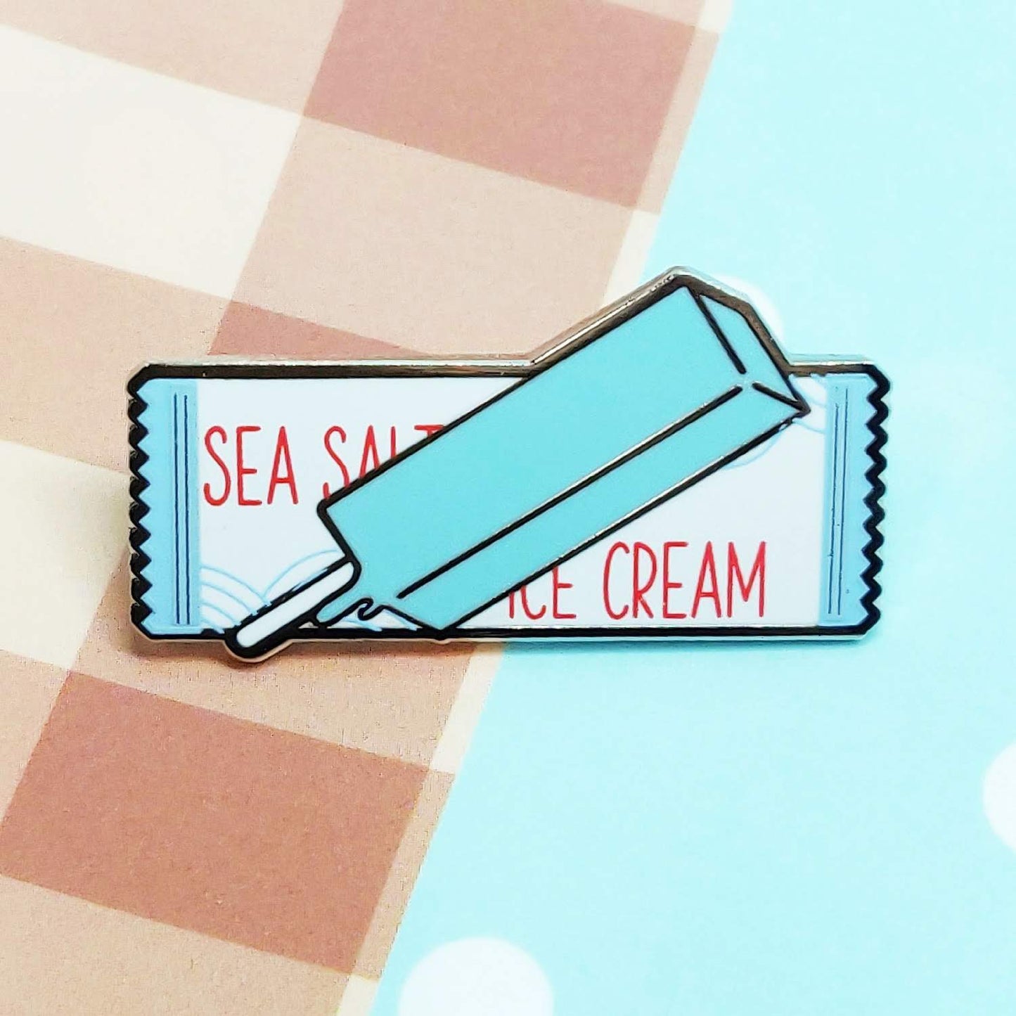 Blue Snacks Enamel Pins