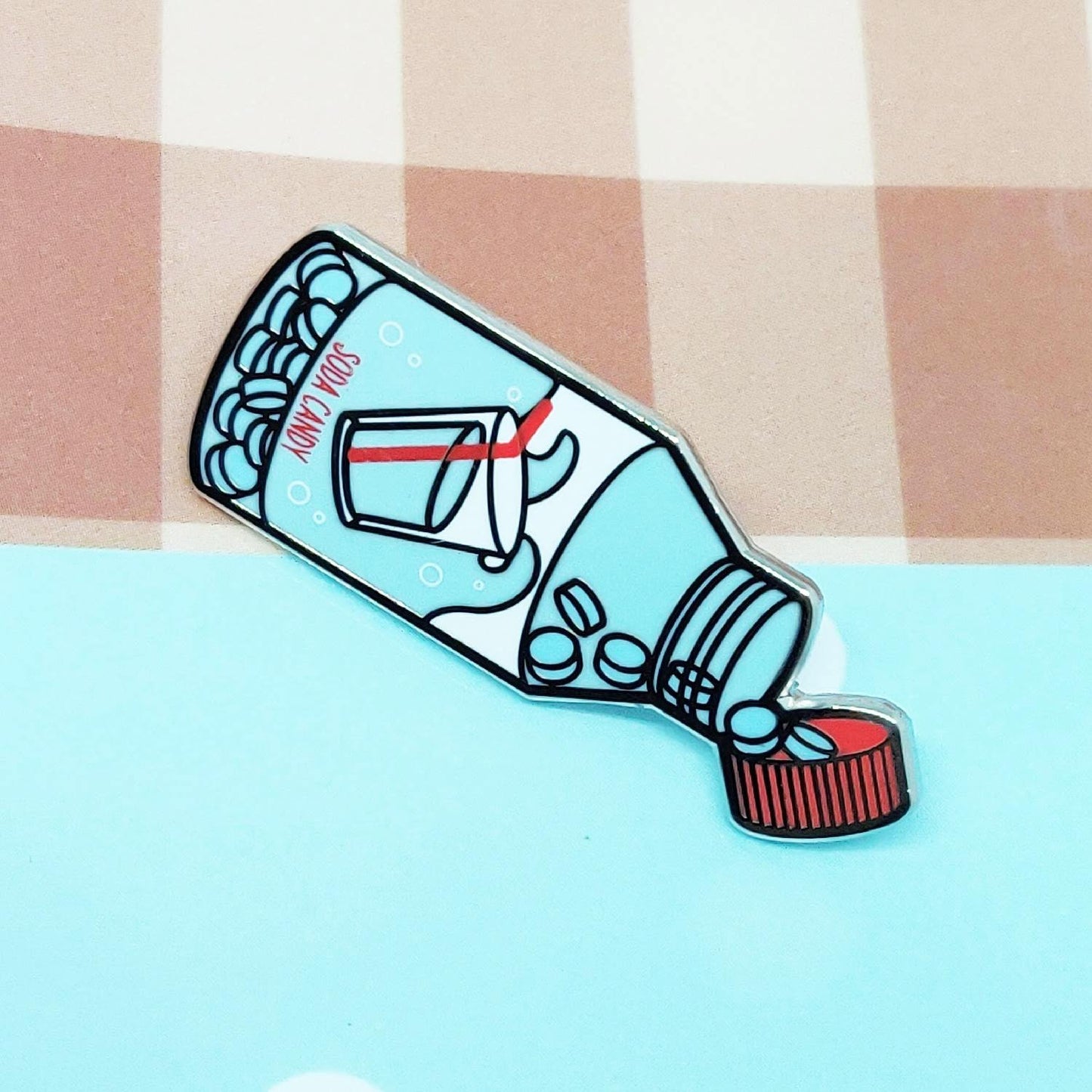 Blue Snacks Enamel Pins