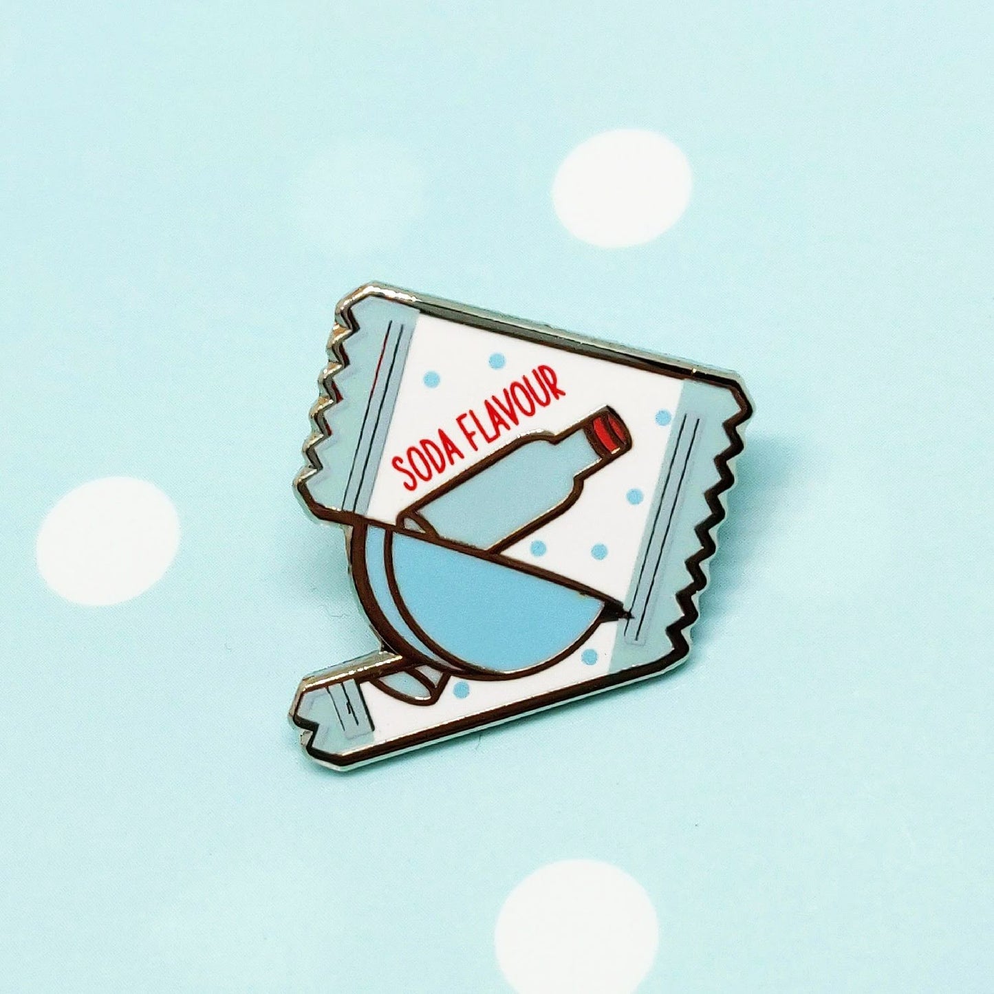 Blue Snacks Enamel Pins