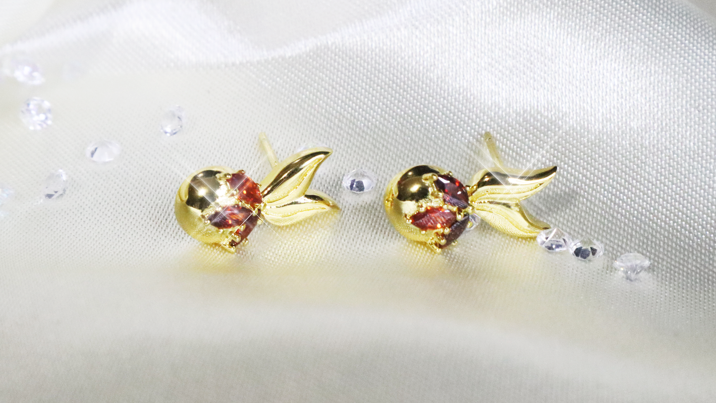 Berry Stud Earrings