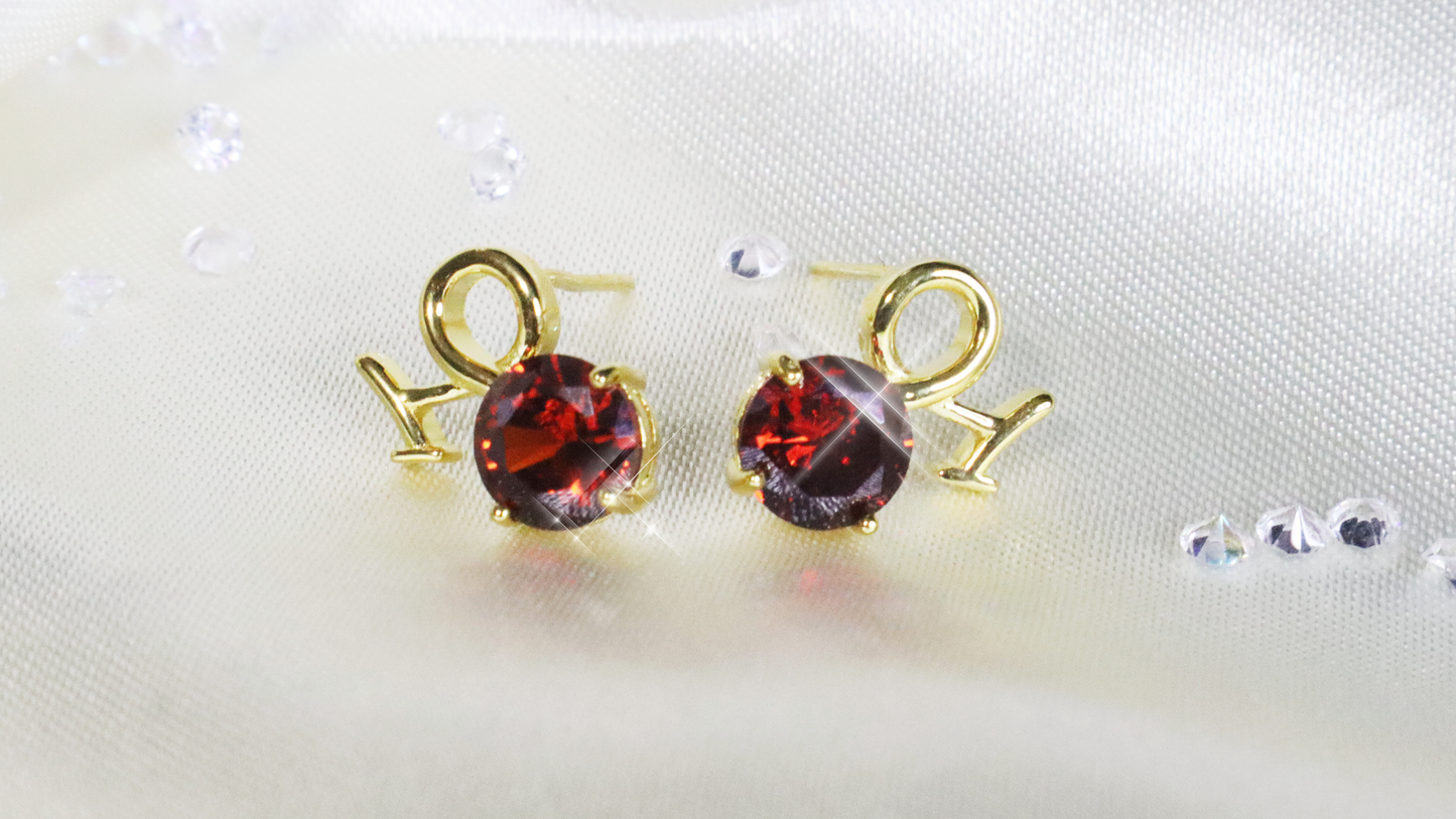 Berry Stud Earrings