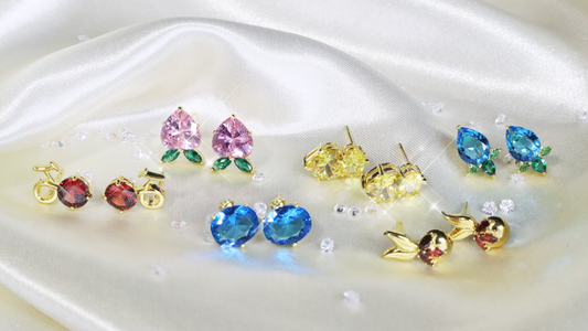 Berry Stud Earrings
