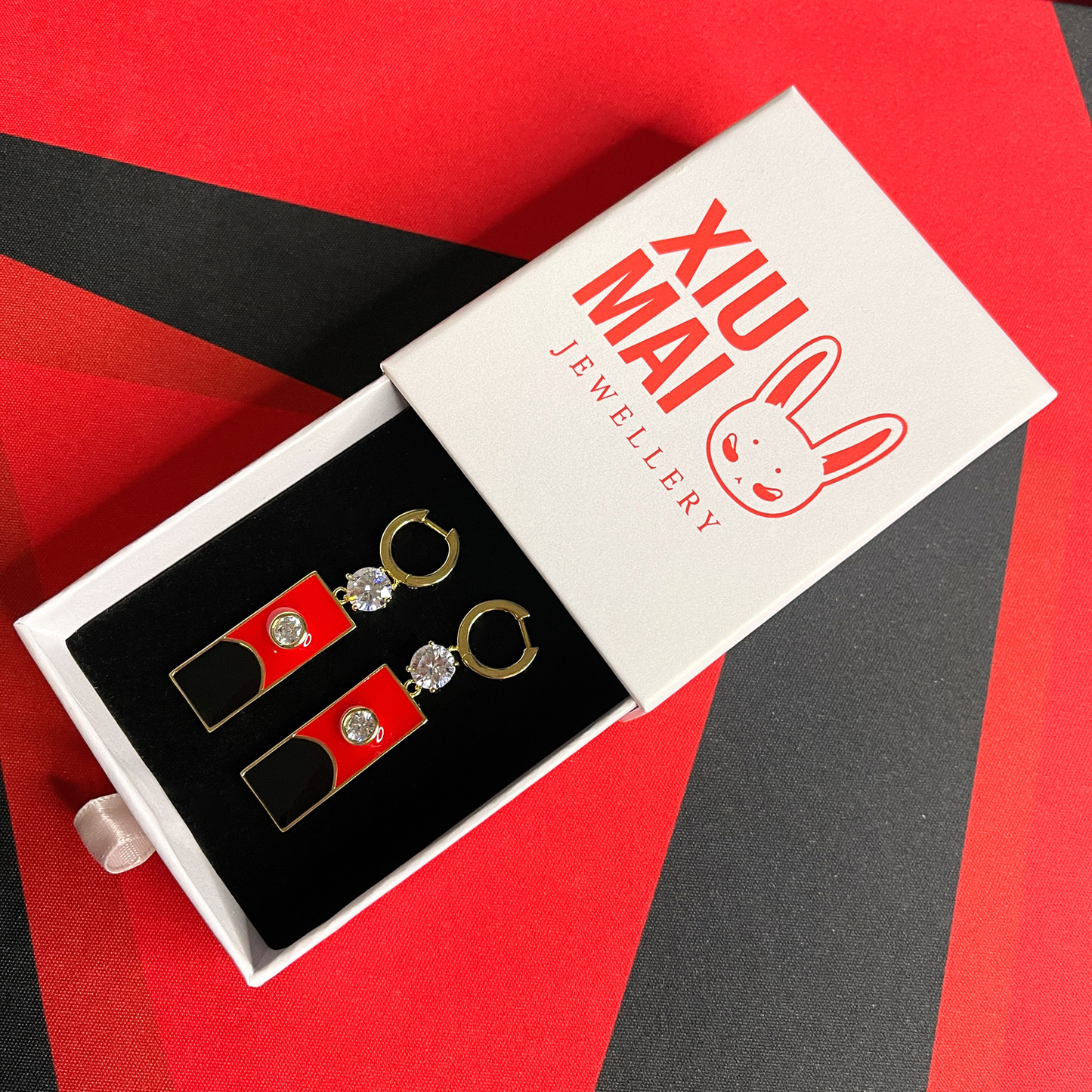 Hanafuda Card Earrings