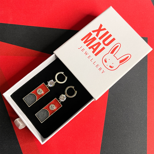 Hanafuda Card Earrings