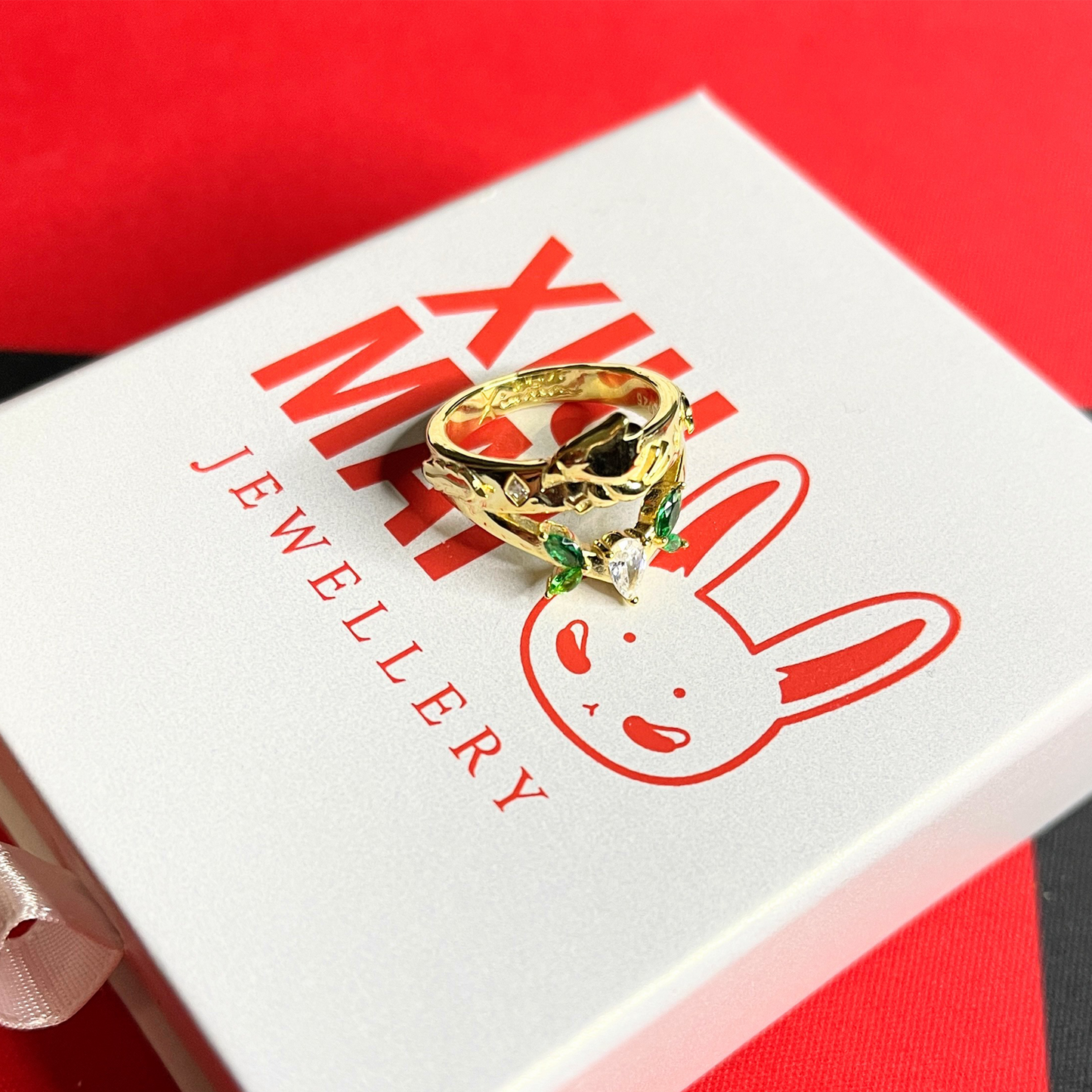 Gold Bird Ring