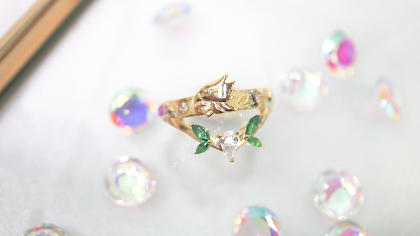 Gold Bird Ring